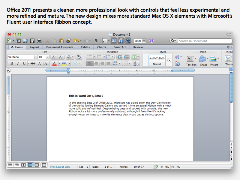 microsoft word for mac content control