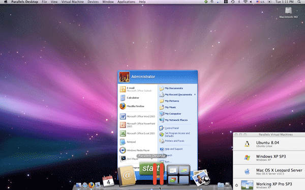 parallels for mac os 10.4.11