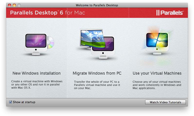 mac os parallels