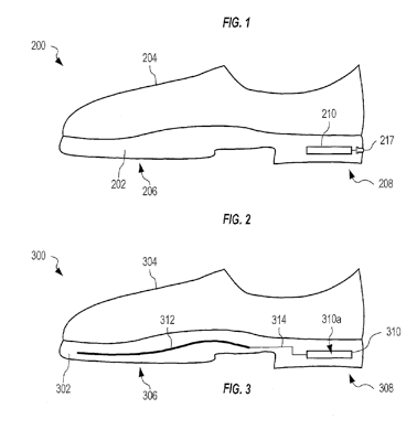 Apple investigates media playing headset, shoe wear-out sensor