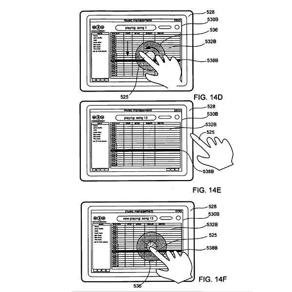 iPod Touch Screen Patent