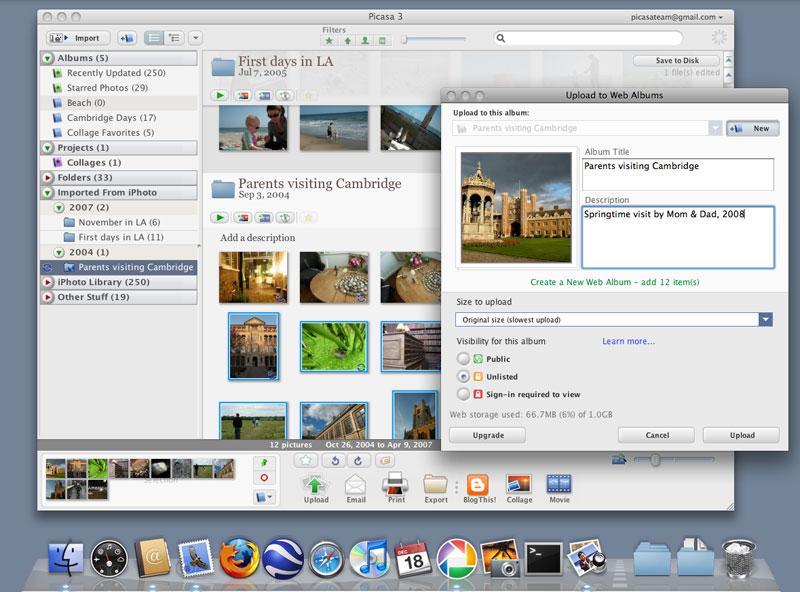 picasa for mac