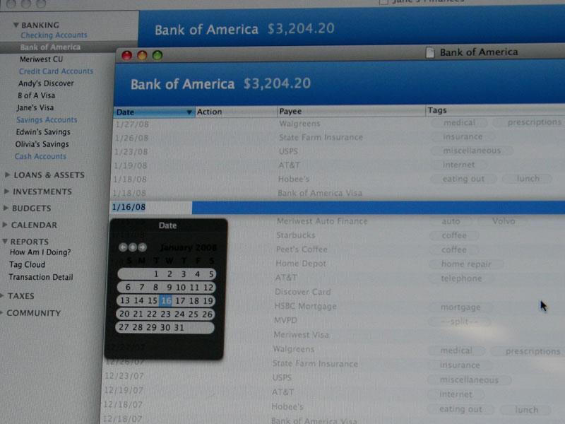 quicken for mac bank of america