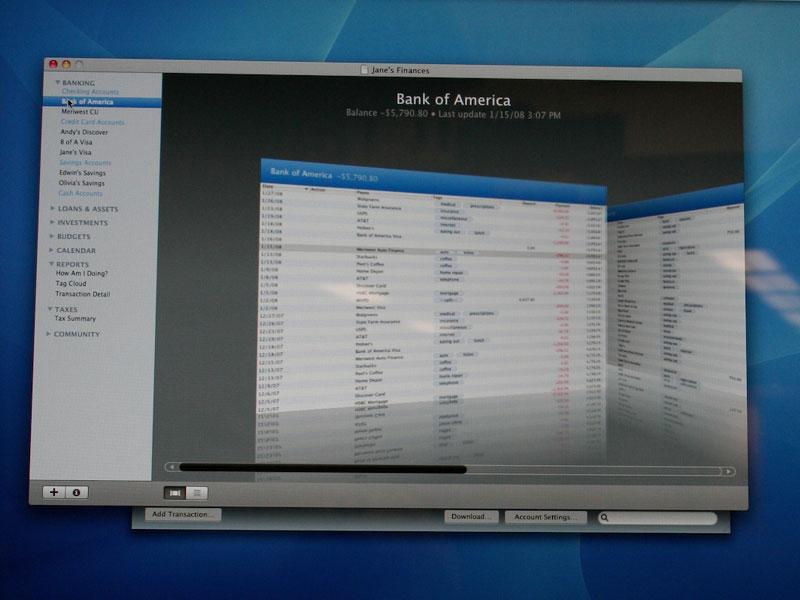 quicken for mac 2007