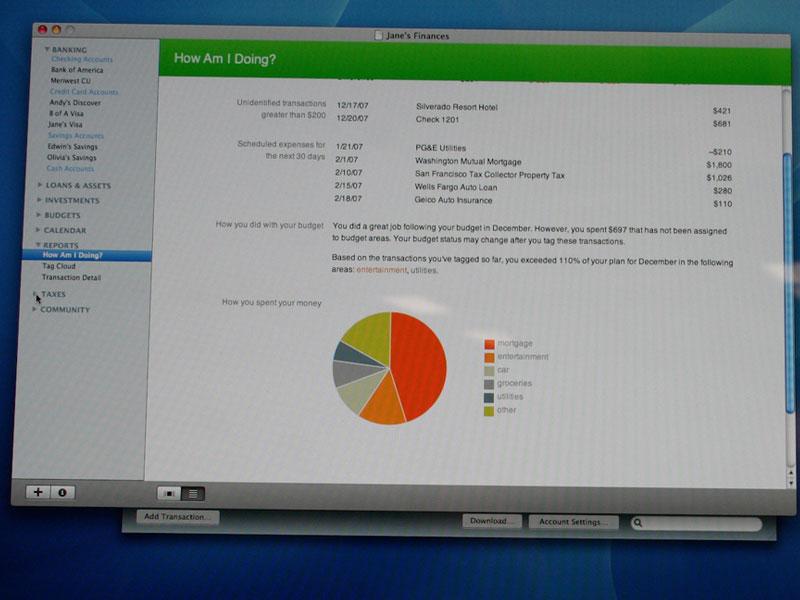 quicken for mac online user forums