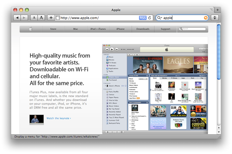 safari for mac 10.5.8