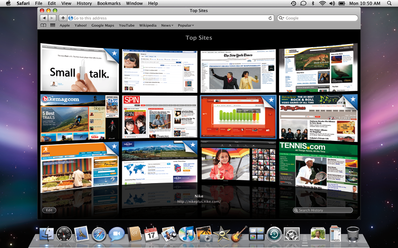 safari 5 browser screenshot