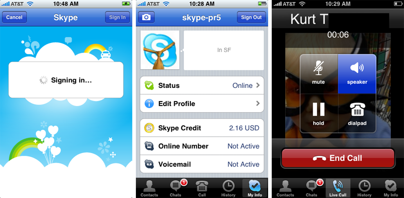 skype for iphone ios 4.1