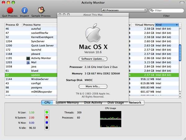 Mac OS X Snow Leopard Disc