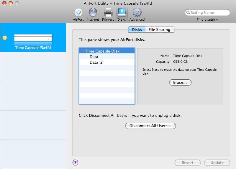 How to partition time capsule disk and storage for windows and mac download