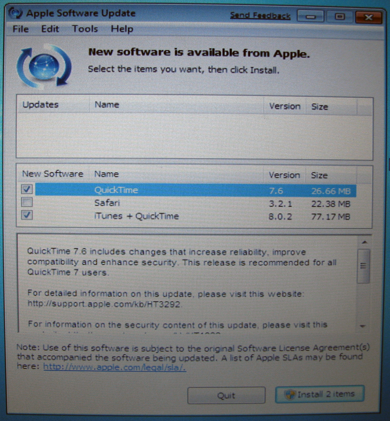 install mac protocol for windows 7