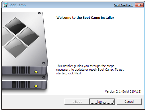 boot camp installer for windows 7