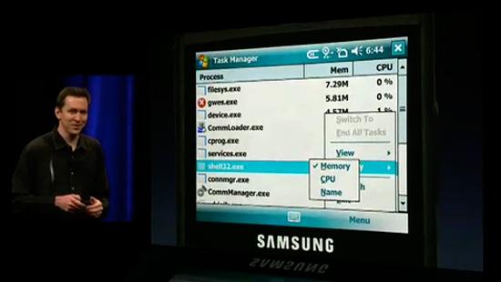 Windows Mobile Task Manager